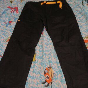 The North Face Pants Mens Field Warm Pants Size L Black Belted Utility NF0A887R